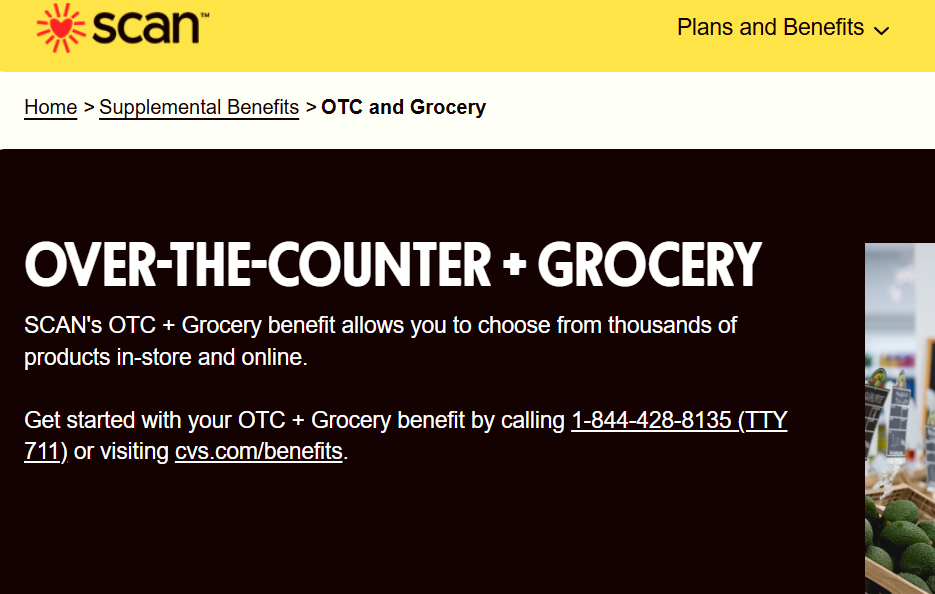 Scan OTC Order Online